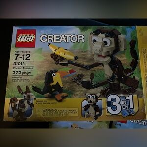 Lego Creator 3 in 1 Monkey, Bear, and Squirrel with Toucan